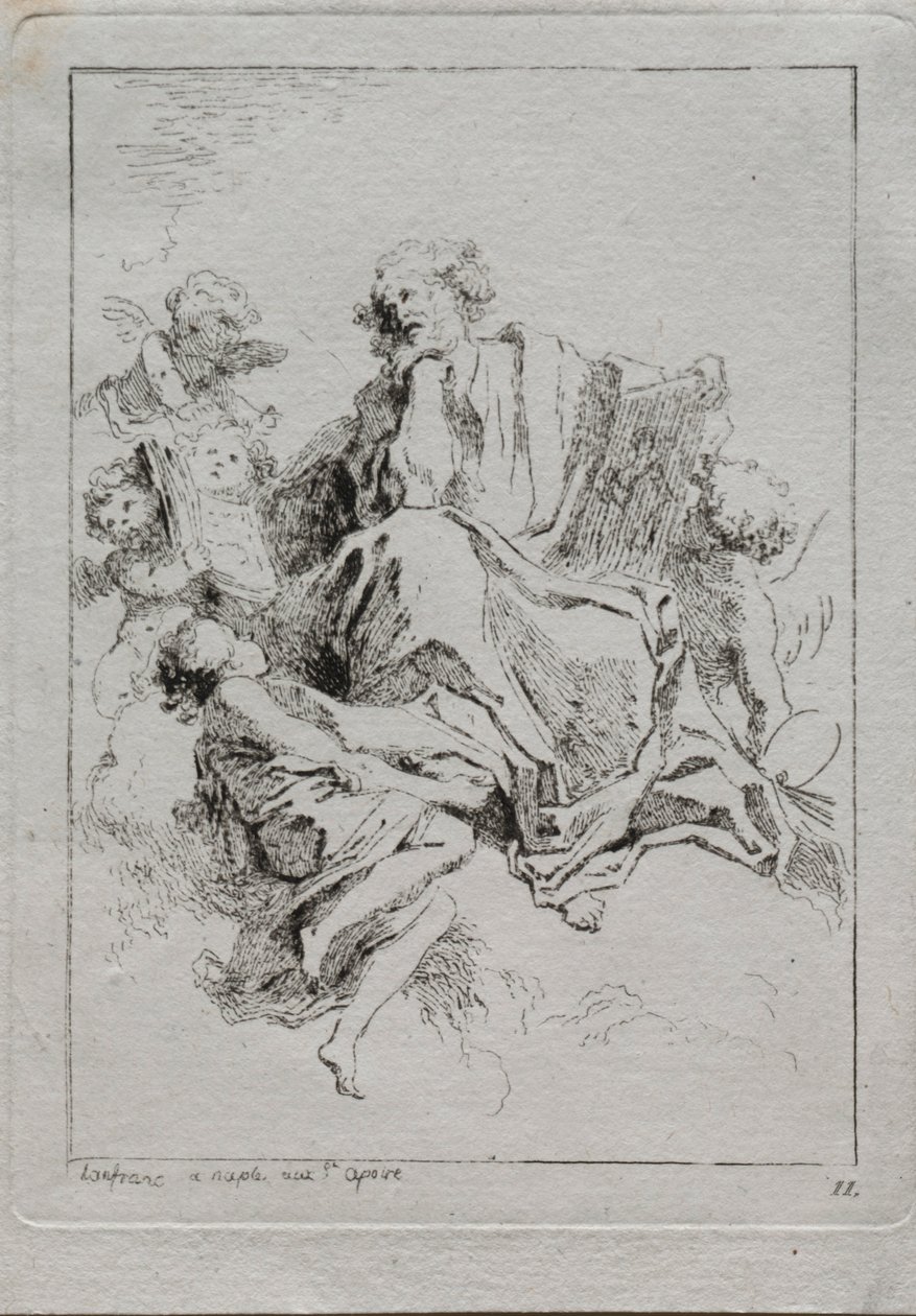 St. Luke. af Jean Honore Fragonard