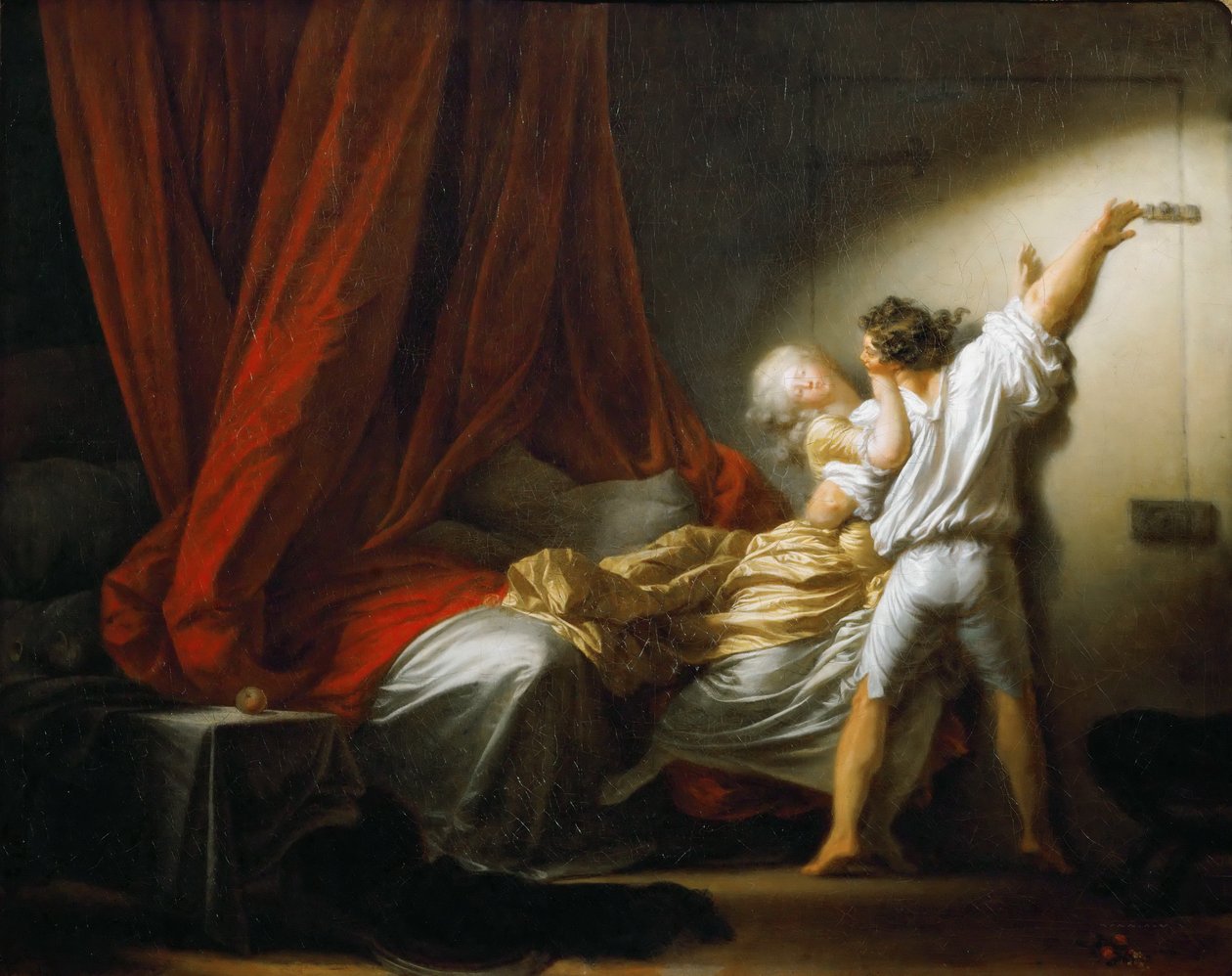 Bolt Le Verrou af Jean Honore Fragonard
