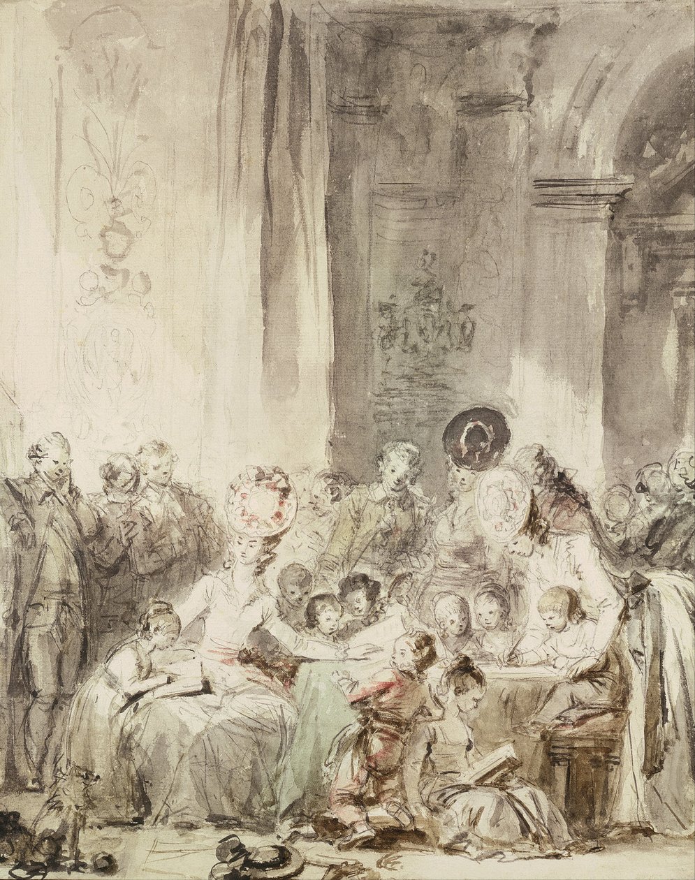 Konkurrencen af Jean-Honore Fragonard