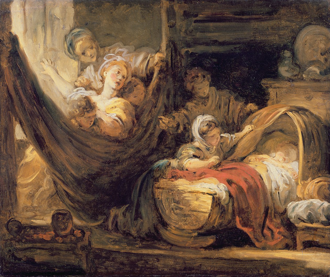 Vuggen af Jean Honore Fragonard