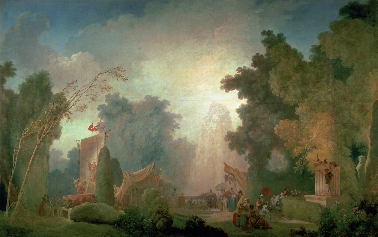 Festen i Saint-Cloud (for detaljer se 89791) af Jean Honore Fragonard