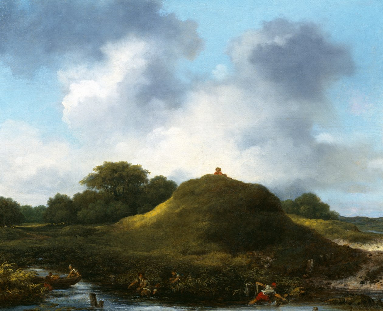 Bakken, 1761-65 af Jean Honore Fragonard