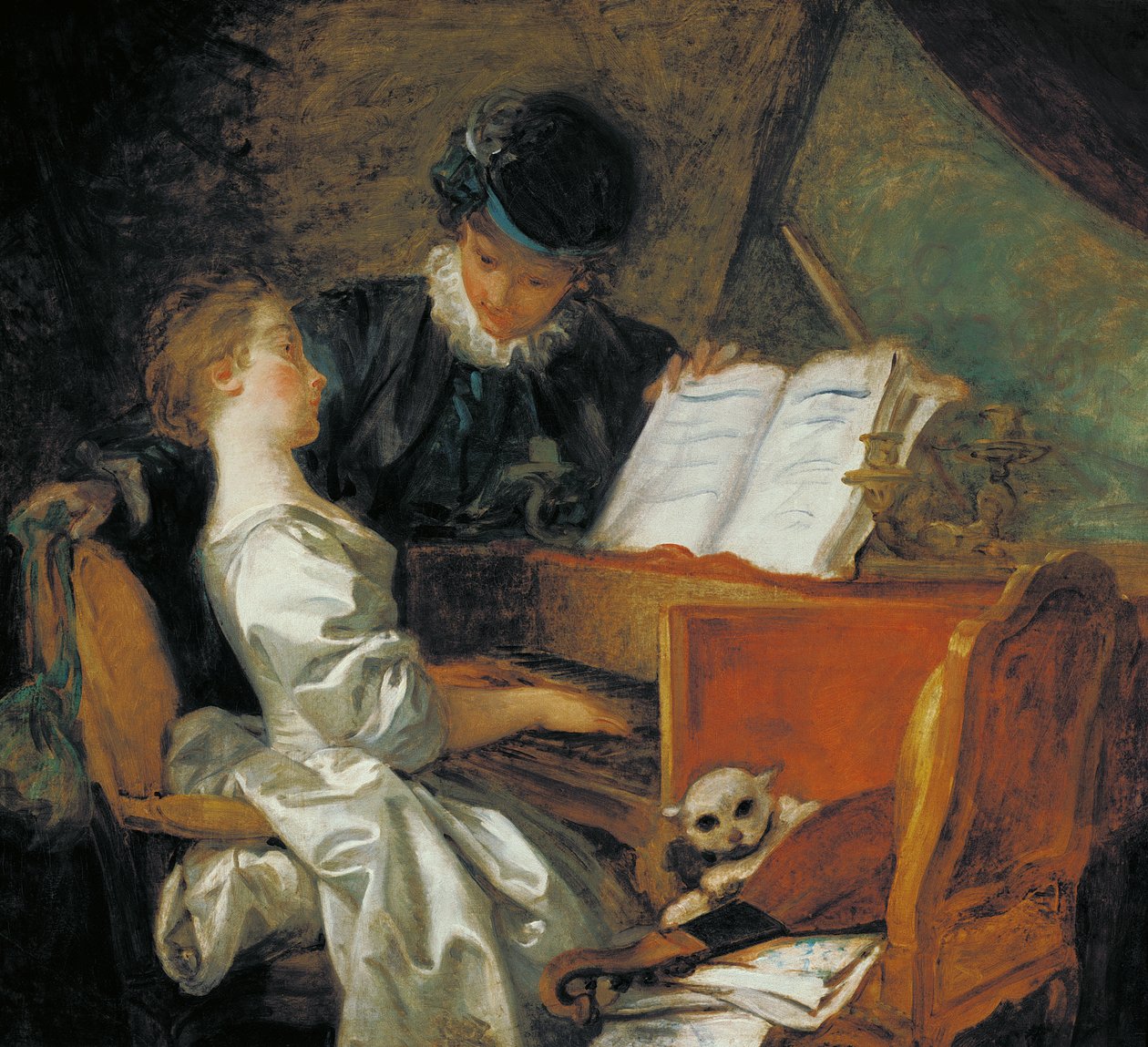 Musiktimen af Jean-Honore Fragonard