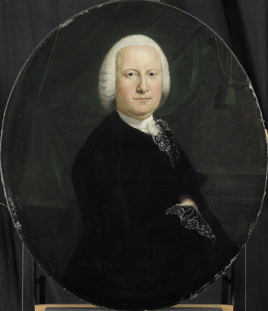 Portræt af Adriaan du Bois, direktør for Rotterdam Chamber of the Dutch East India Company, valgt 1742 af Jean Humbert