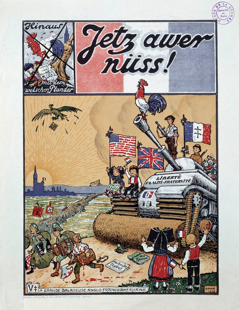 Den store fransk-amerikanske anglo-sweeper Et af magasinet 