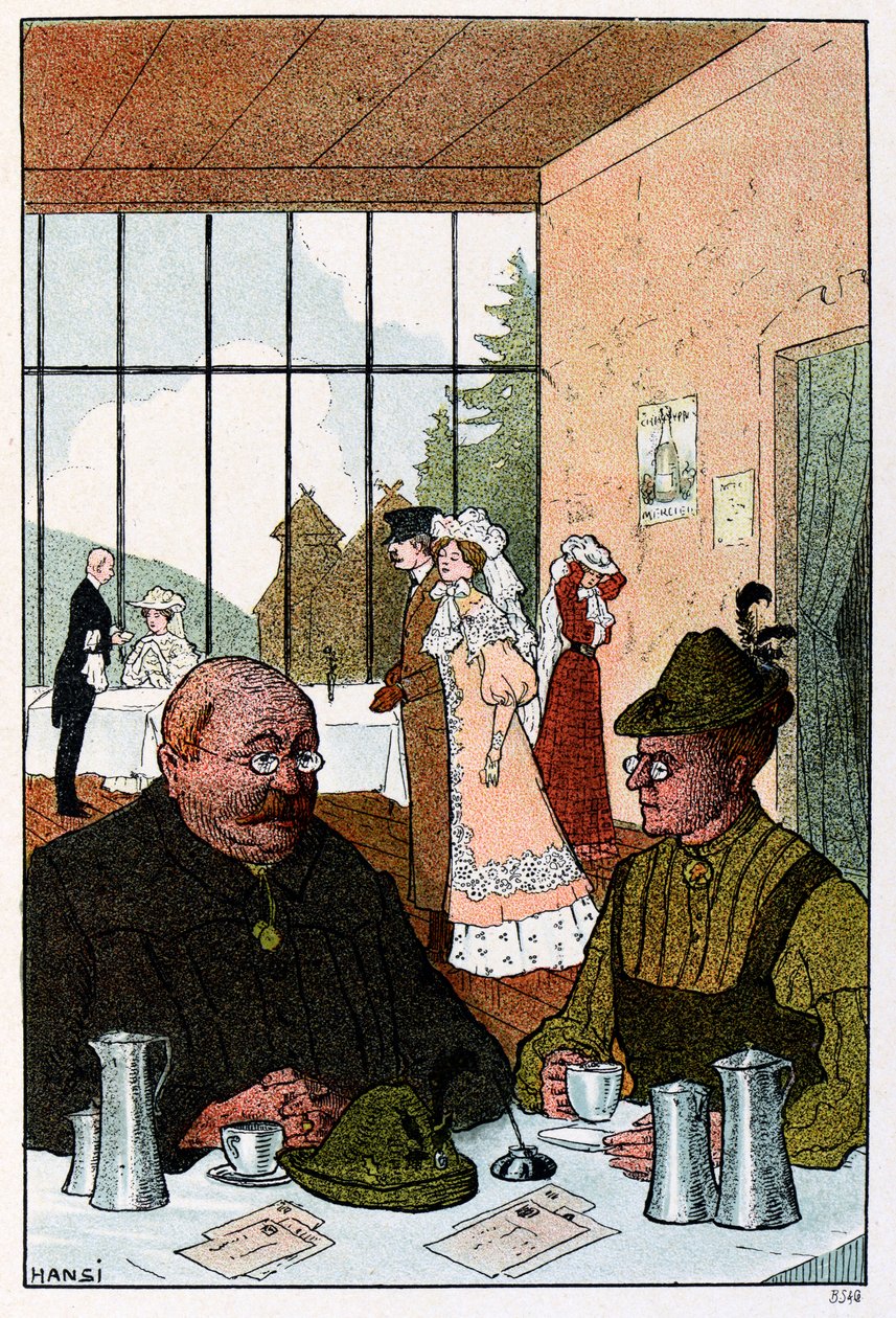 Vogesen Bilder (billeder af Vogeserne) ; På Hotel de la Schucht 