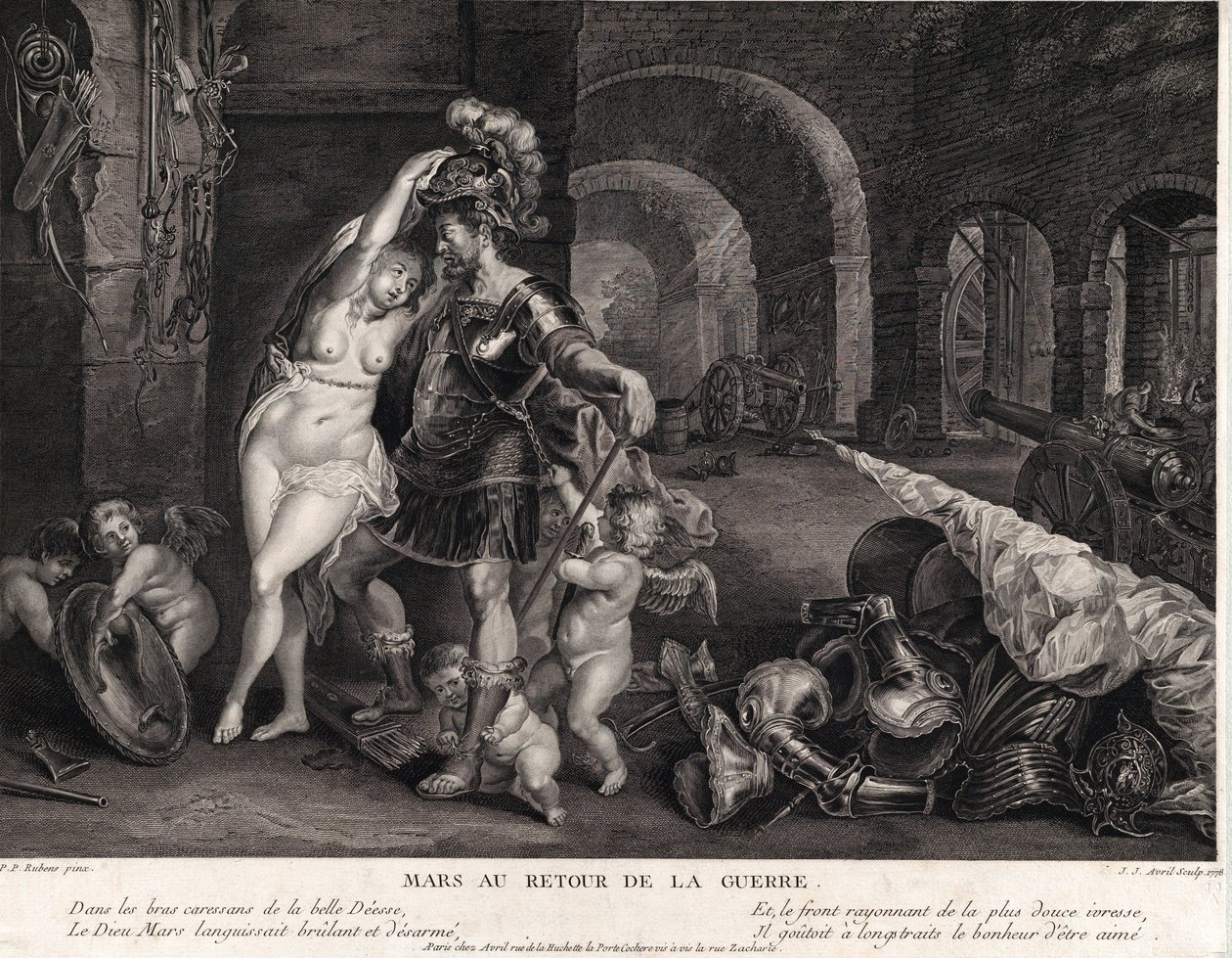 Marts tilbage fra krigen af Jean Jacques Avril