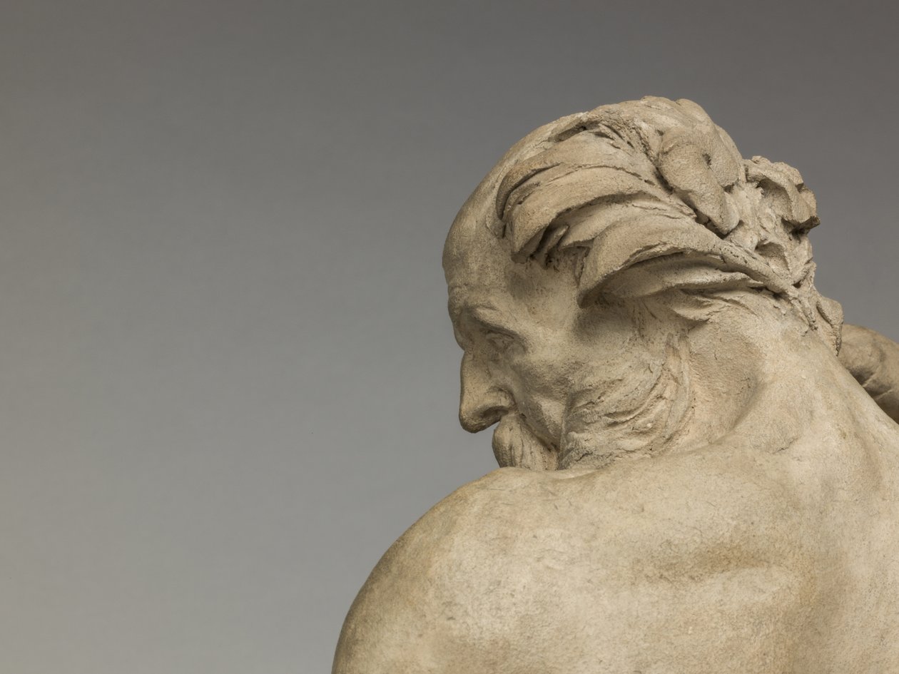 Flodgud, 1755 (terracotta) af Jean Jacques Caffieri