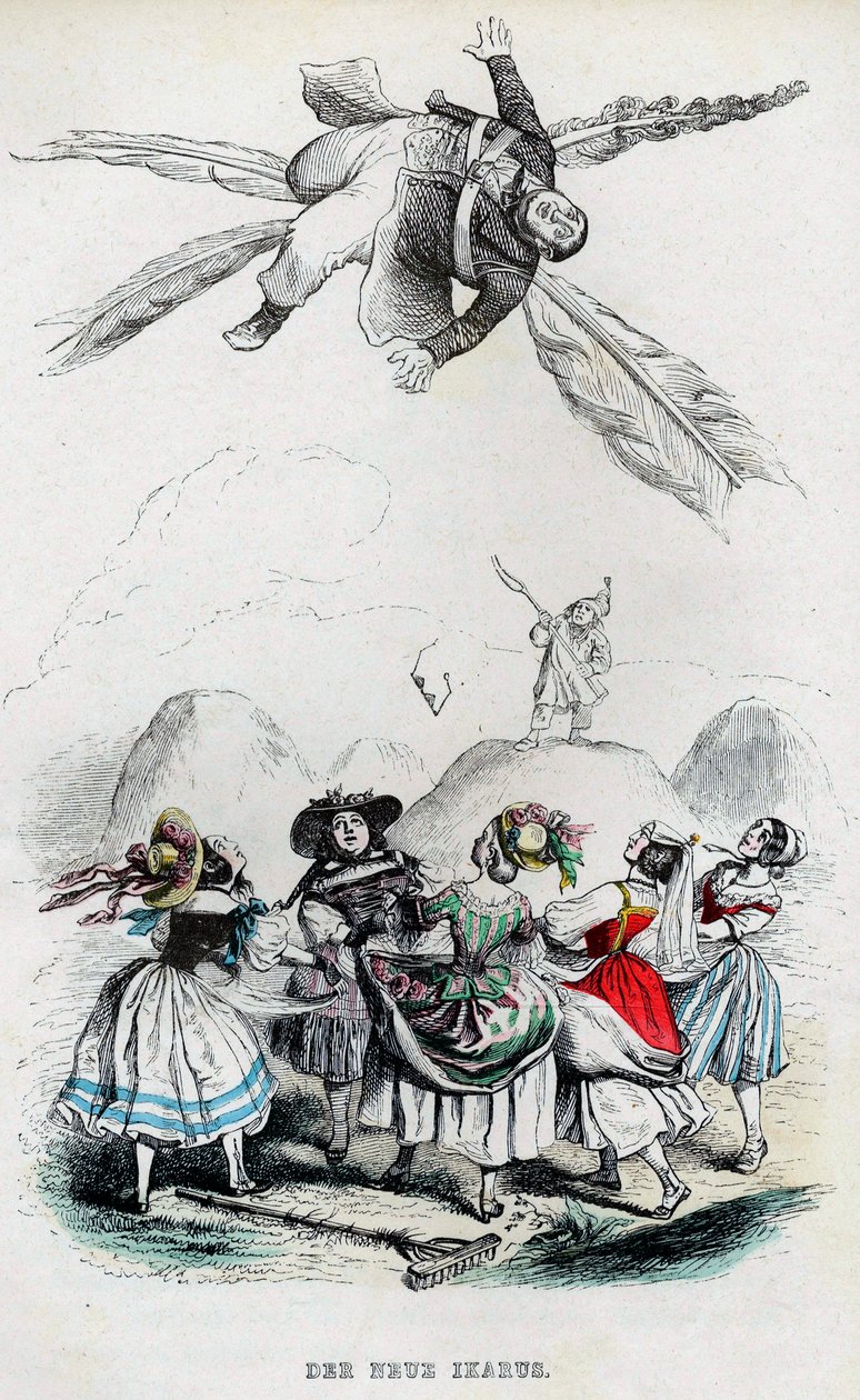 Den nye Ikaros, 1840