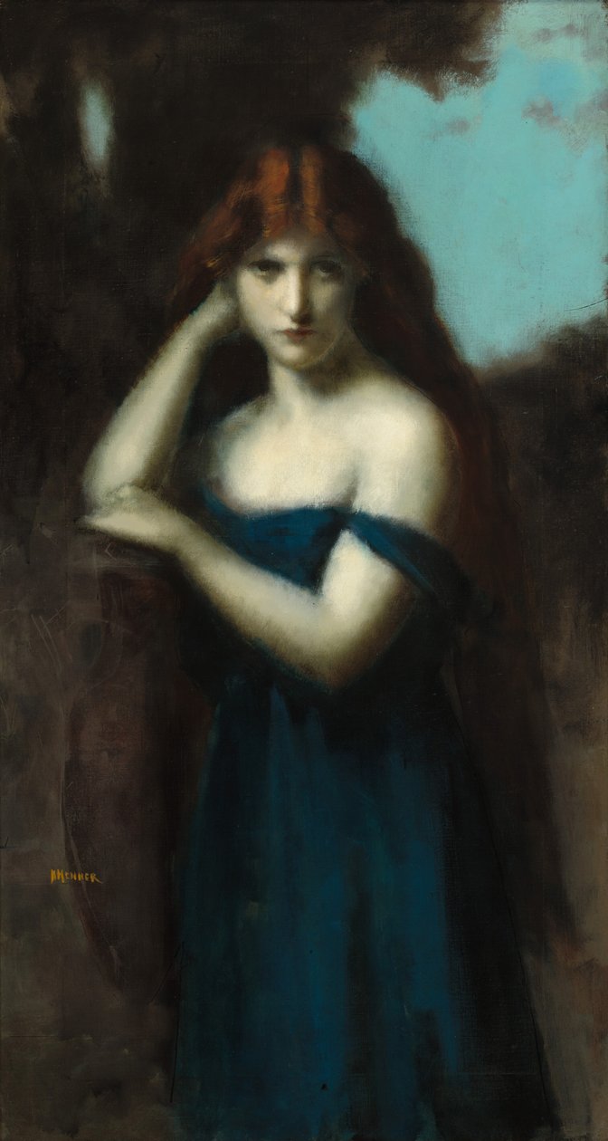 Stående Kvinde af Jean Jacques Henner