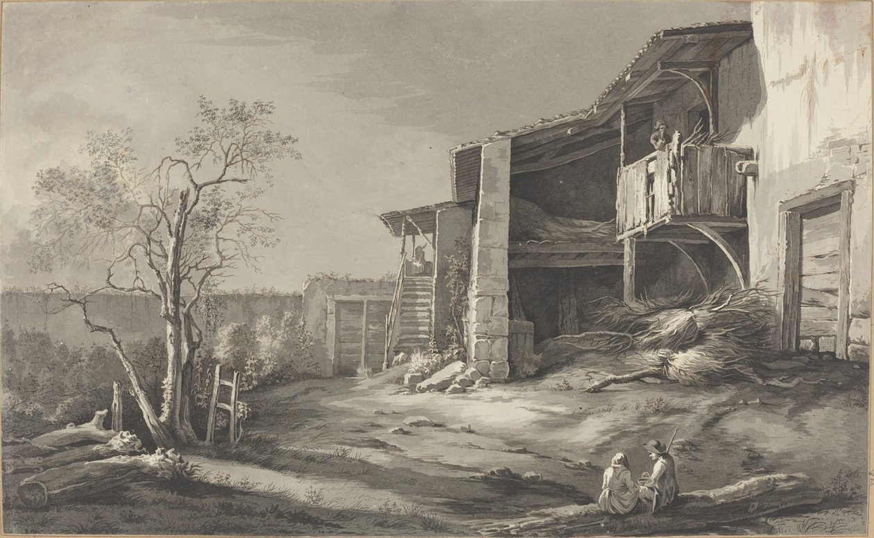 En Bondegård af Jean Jacques de Boissieu