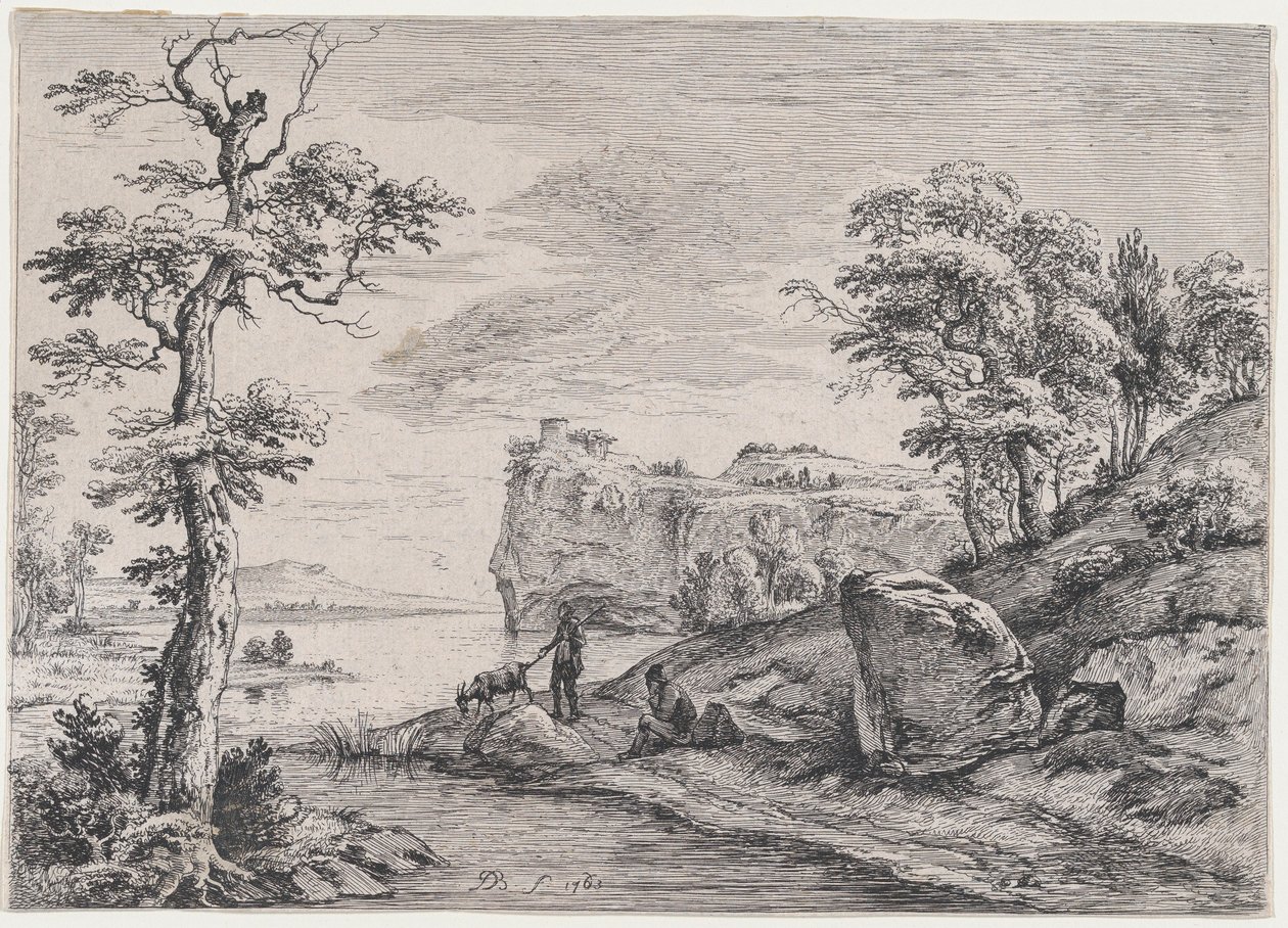 Gedehyrde, 1763. af Jean Jacques de Boissieu