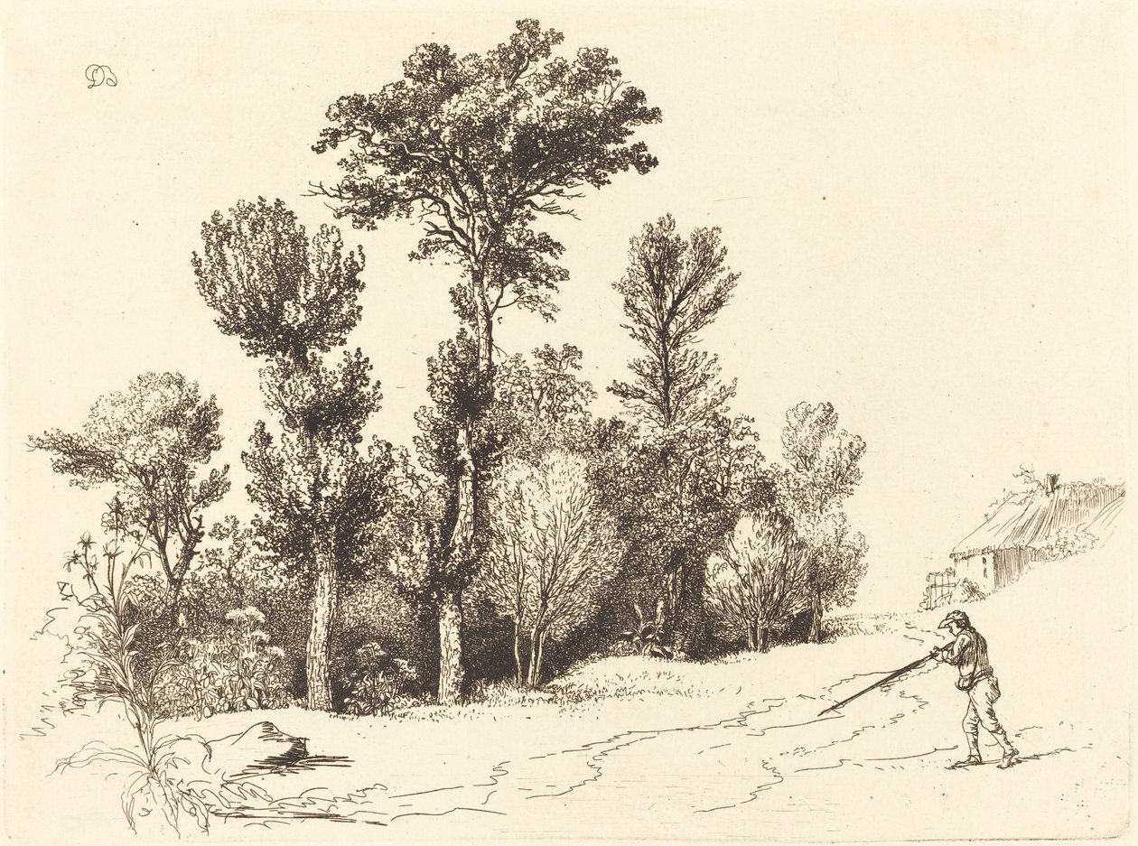 Lille Jægerlund af Jean Jacques de Boissieu