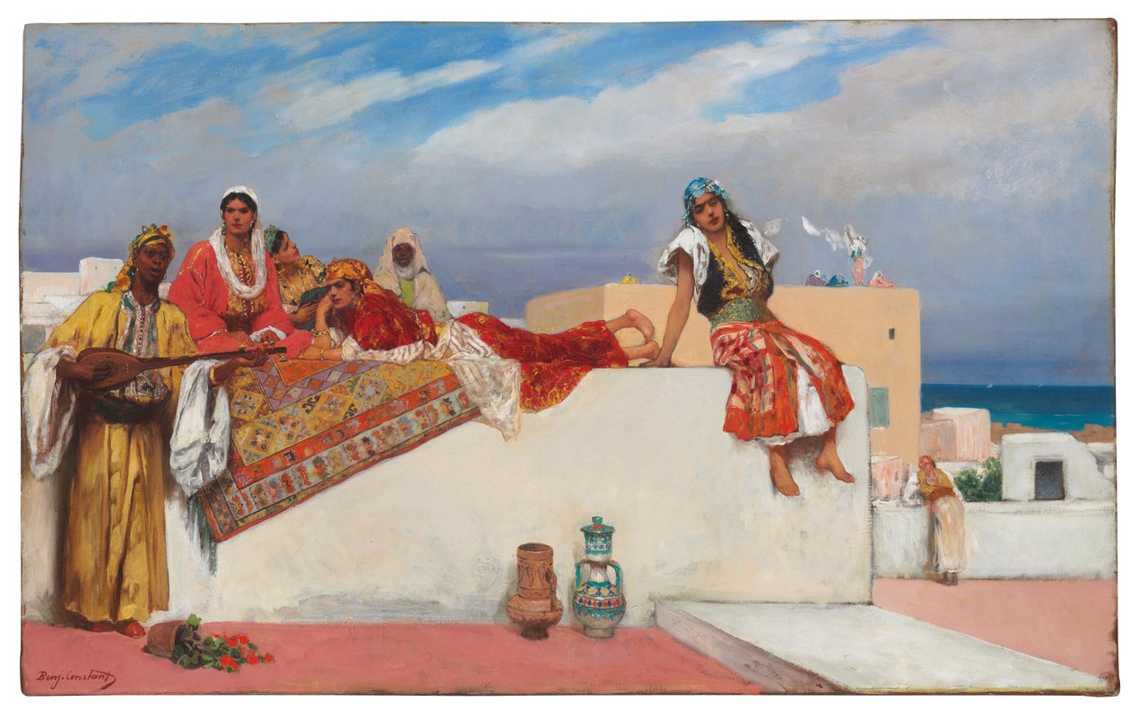 En eftermiddagsidyl af Jean Joseph Benjamin Constant