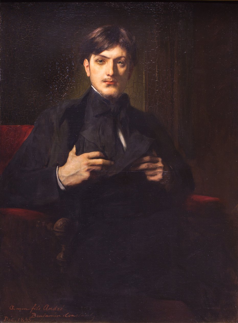 Andre Benjamin-Constant, Portræt af kunstnerens søn af Jean Joseph Benjamin Constant