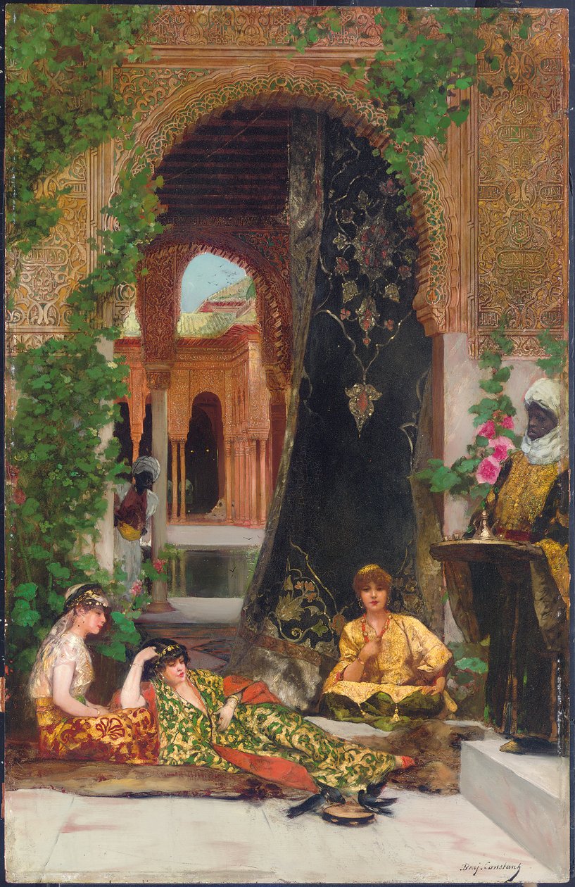 Harem Kvinder af Jean Joseph Benjamin Constant
