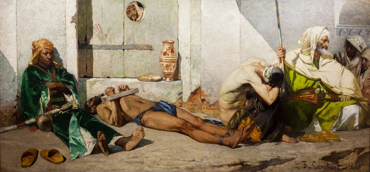 Marokkanske fanger af Jean Joseph Benjamin Constant