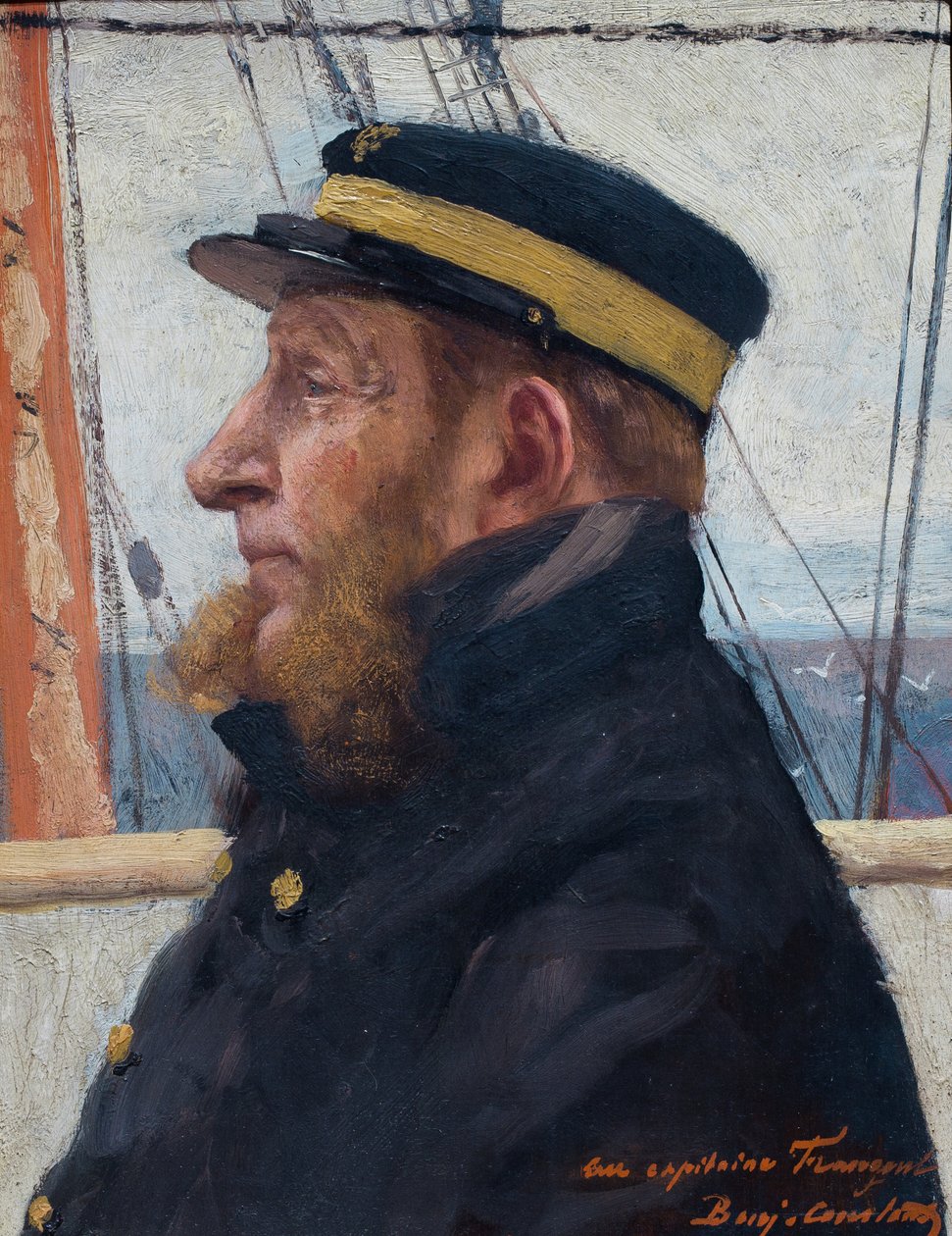 Portræt af kaptajn Frangeul, 23. januar af Jean Joseph Benjamin Constant