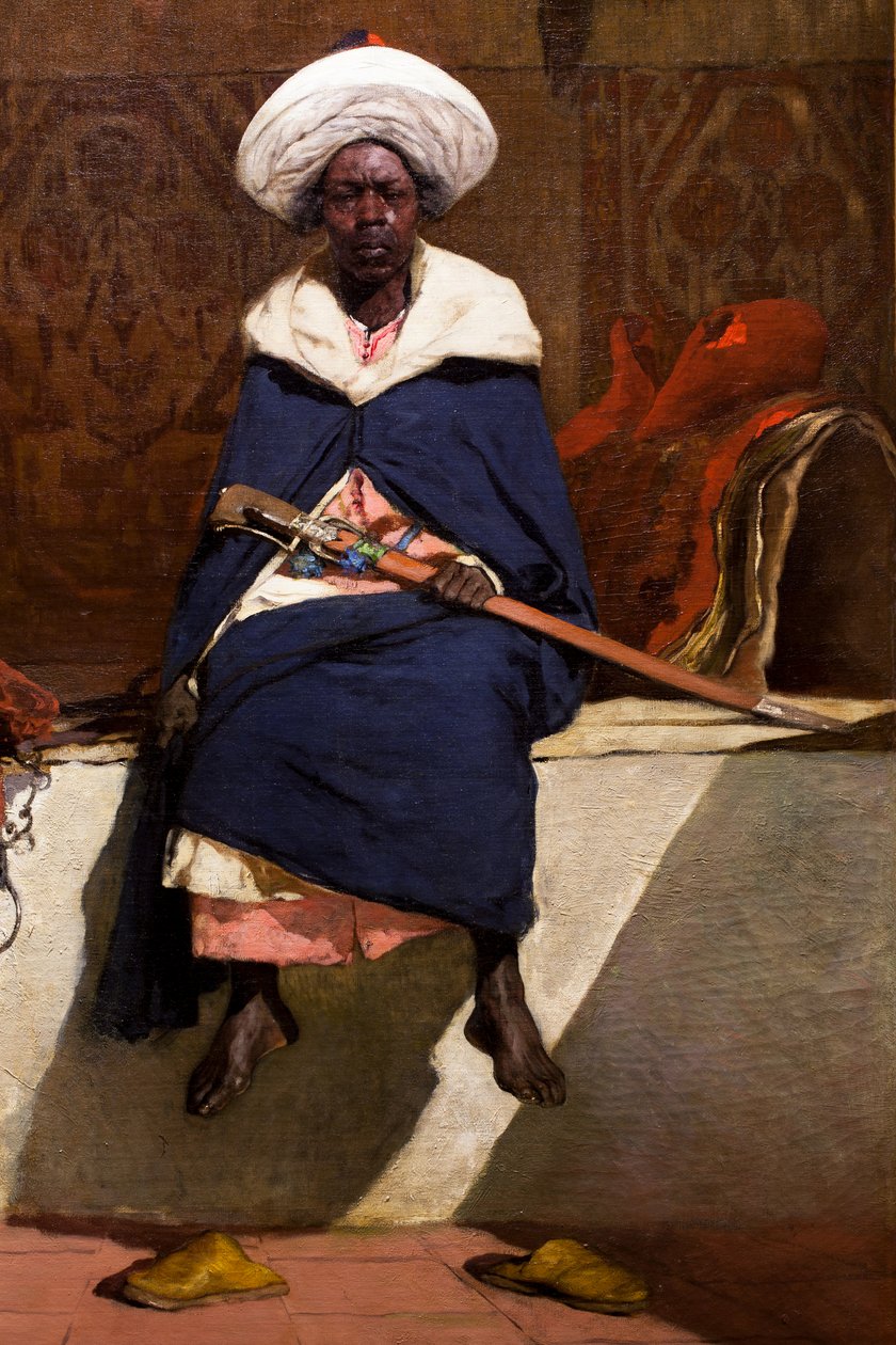 Den marokkanske kalif Tahamy af Jean Joseph Benjamin Constant
