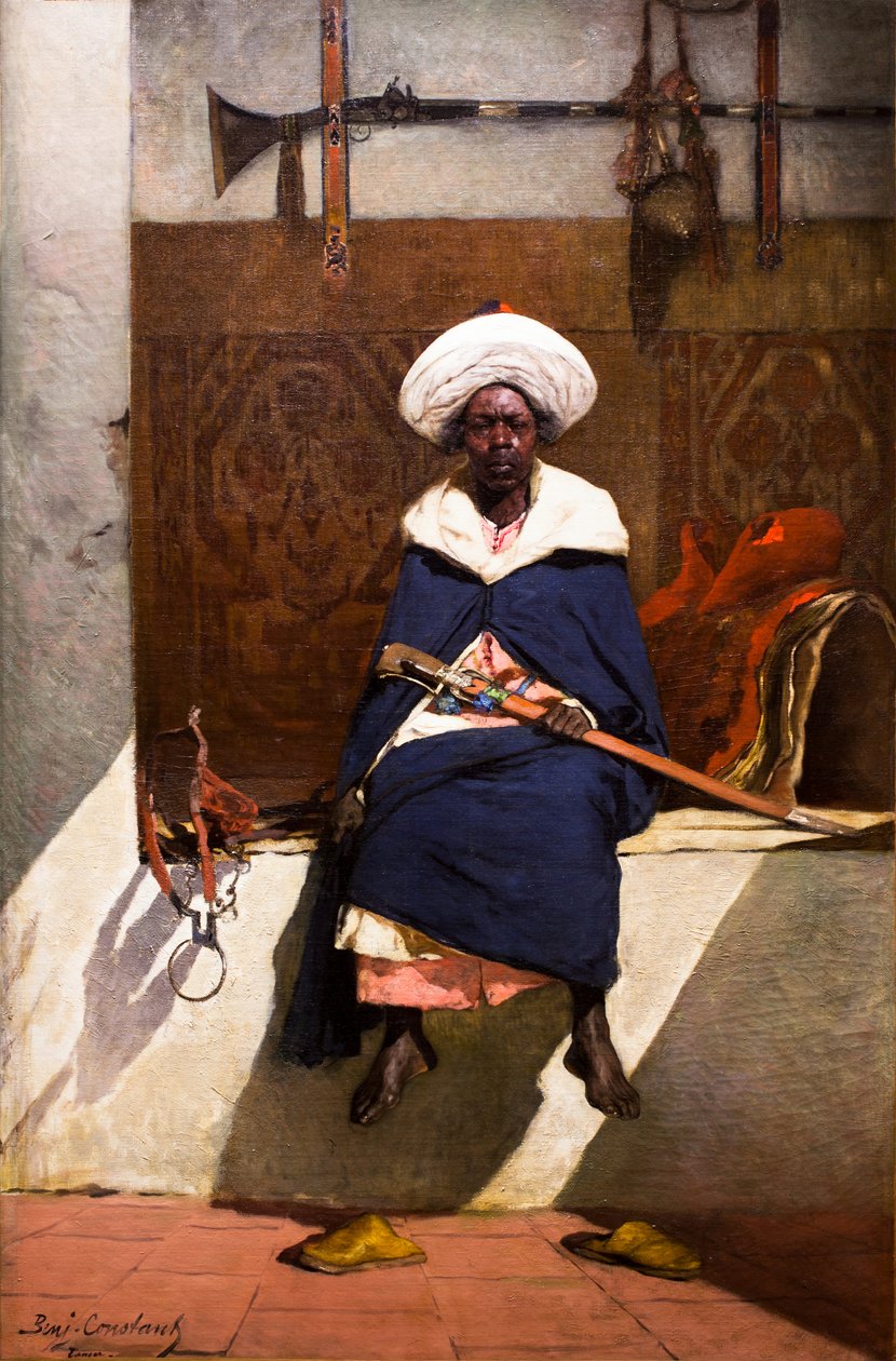 Den marokkanske kalif Tahamy af Jean Joseph Benjamin Constant