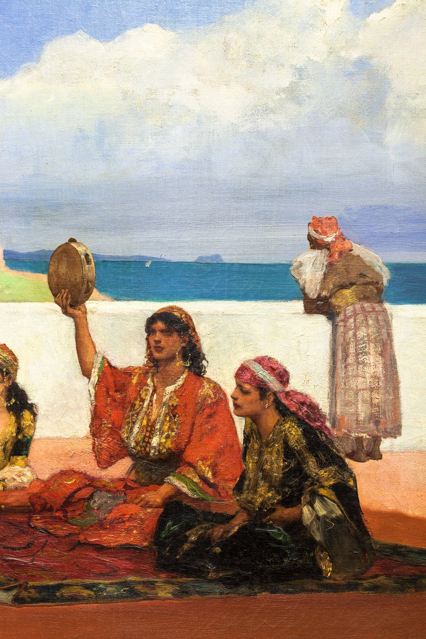 The Scarf Dance (detalje), ca. 1880 (Olie på lærred) af Jean Joseph Benjamin Constant