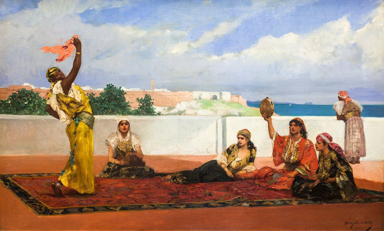 The Scarf Dance, ca. 1880 (Olie på lærred) af Jean Joseph Benjamin Constant
