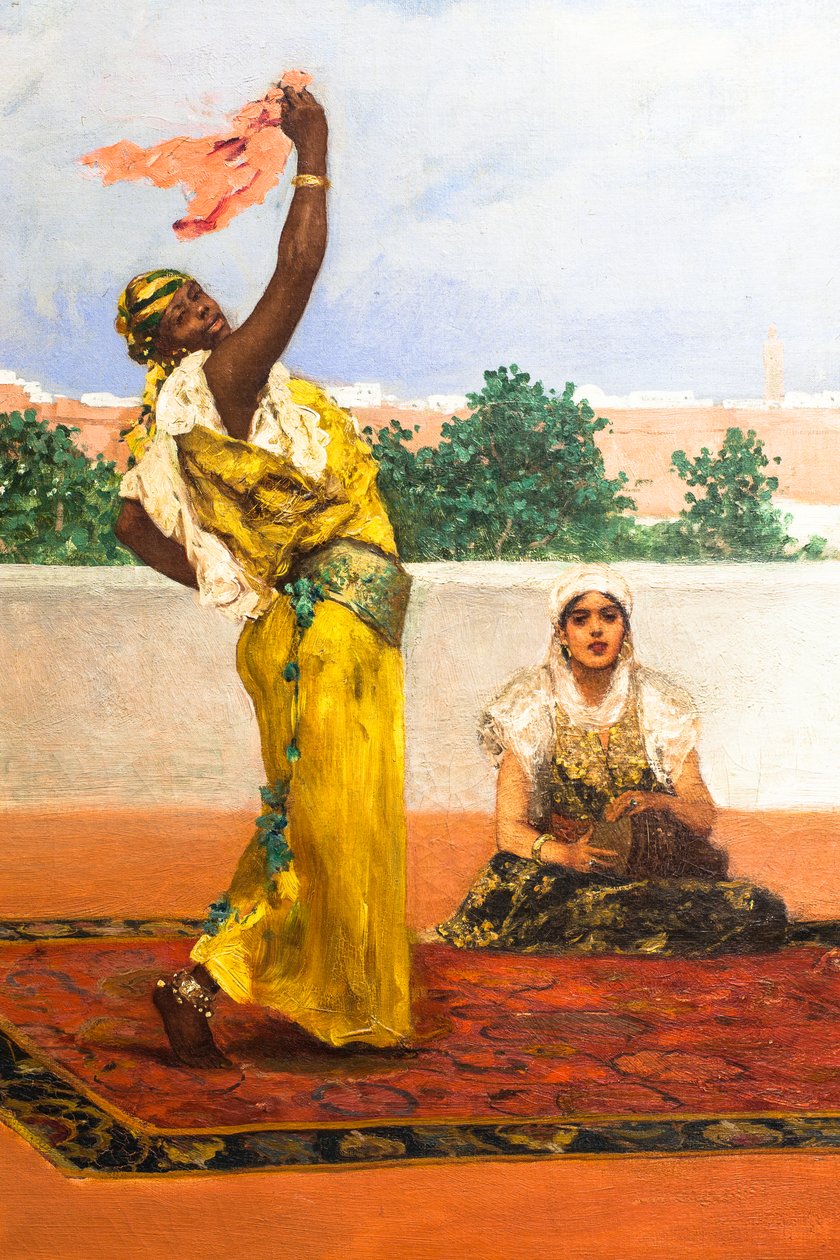 The Scarf Dance, ca. 1880 (Olie på lærred) af Jean Joseph Benjamin Constant