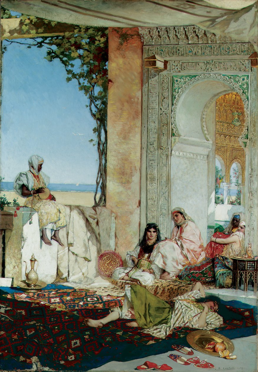 Kvinder i et Harem i Marokko, 1875 af Jean Joseph Benjamin Constant