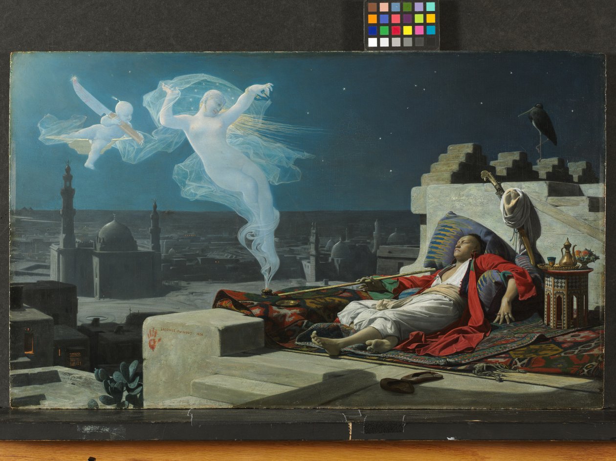En Eunuchs drøm, 1874 af Jean Jules Antoine Lecomte du Nouy