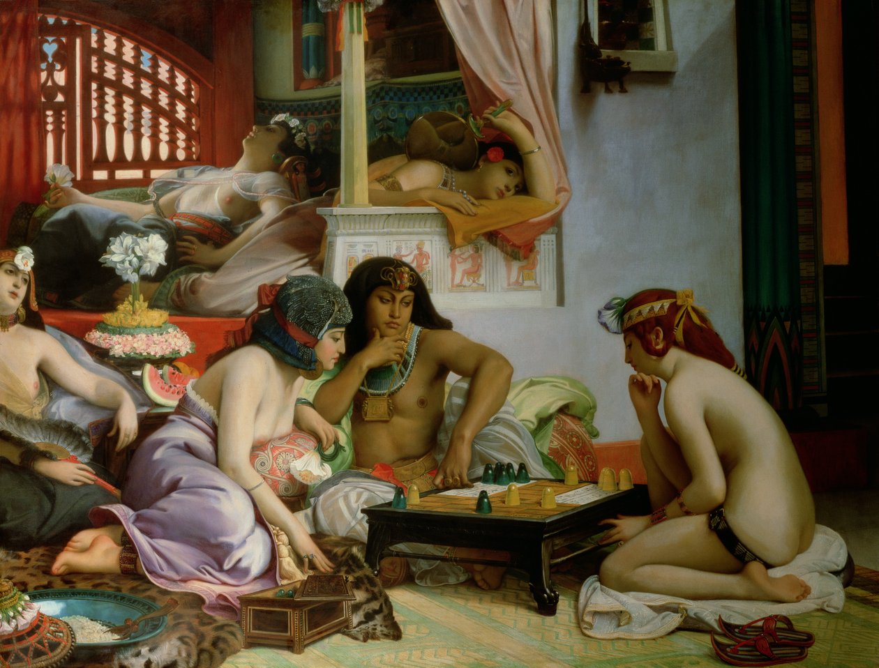 I Harem af Jean Jules Antoine Lecomte du Nouy