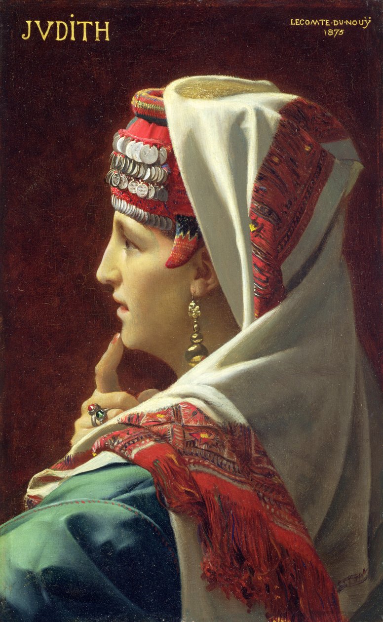 Judith, 1875 af Jean Jules Antoine Lecomte du Nouy