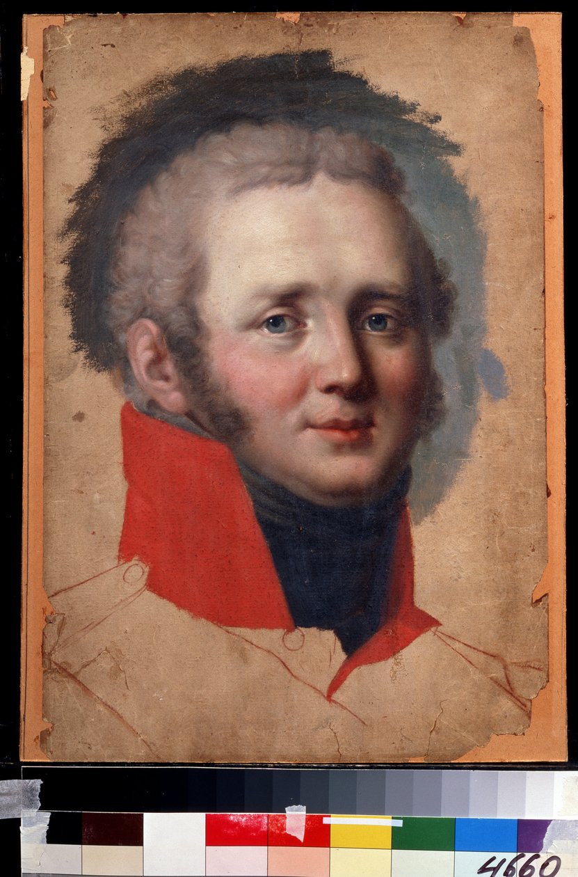 Portræt af kejser Alexander I (1777-1825) af Jean Laurent Monnier