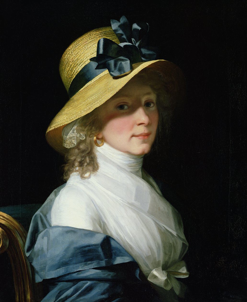 Portræt af fru senator Elisabeth Hudtwalcker, født Møller (1752-1804), 1798 af Jean Laurent Mosnier
