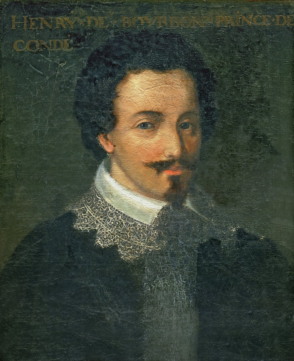 Portræt af Henri I de Bourbon Conde af Jean Laurent Mosnier