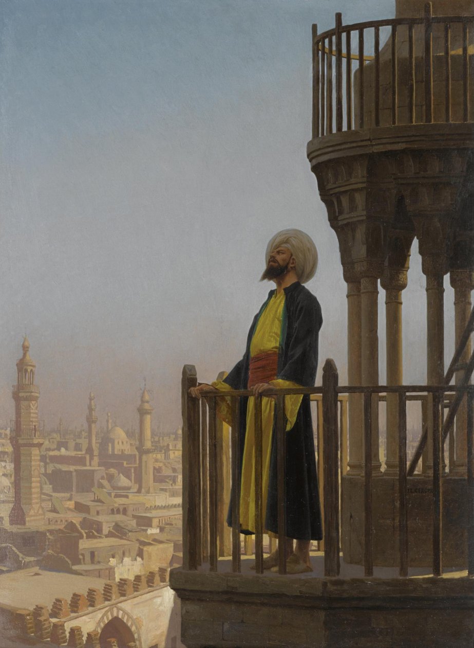 En muezzin af Jean Leon Gerome