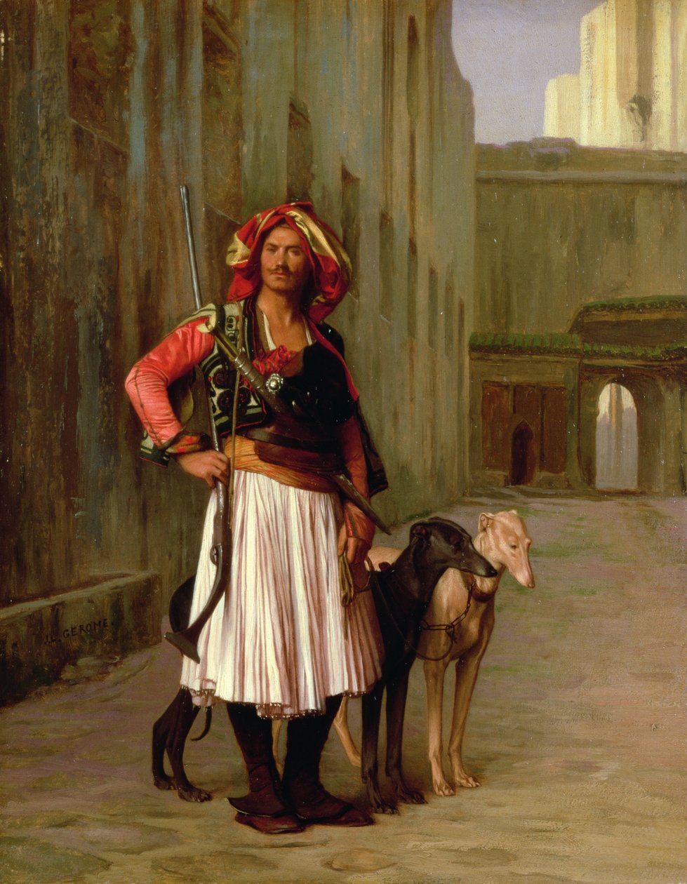 Arnaut af Cairo, 1871 af Jean Leon Gerome