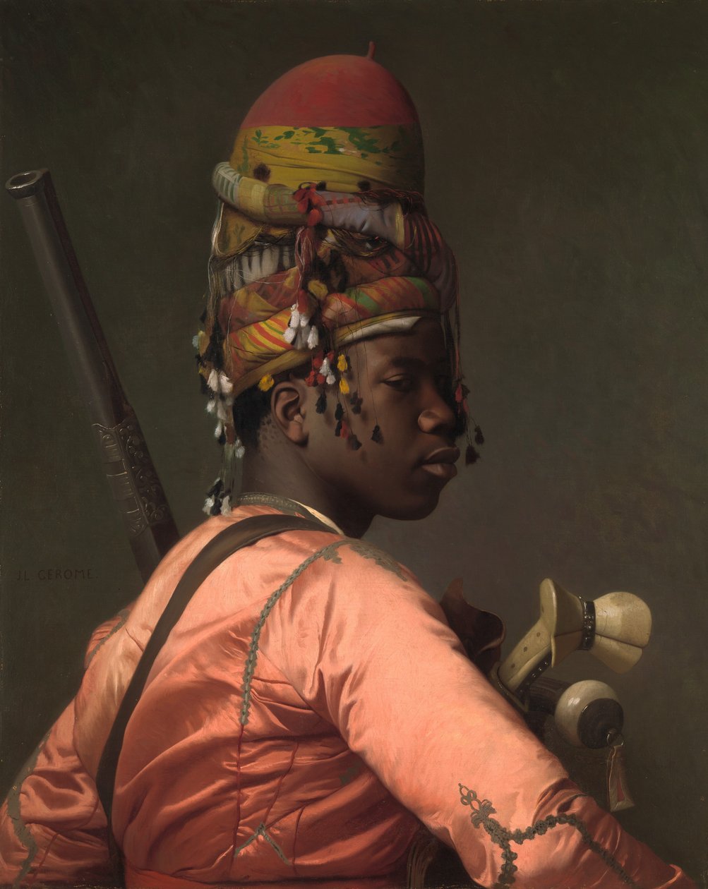 Bashi-Bazouk, 1868-69. af Jean Leon Gerome