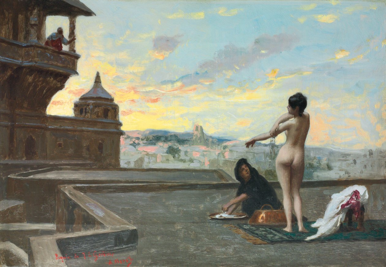 Bethsabee, 1889 af Jean Leon Gerome
