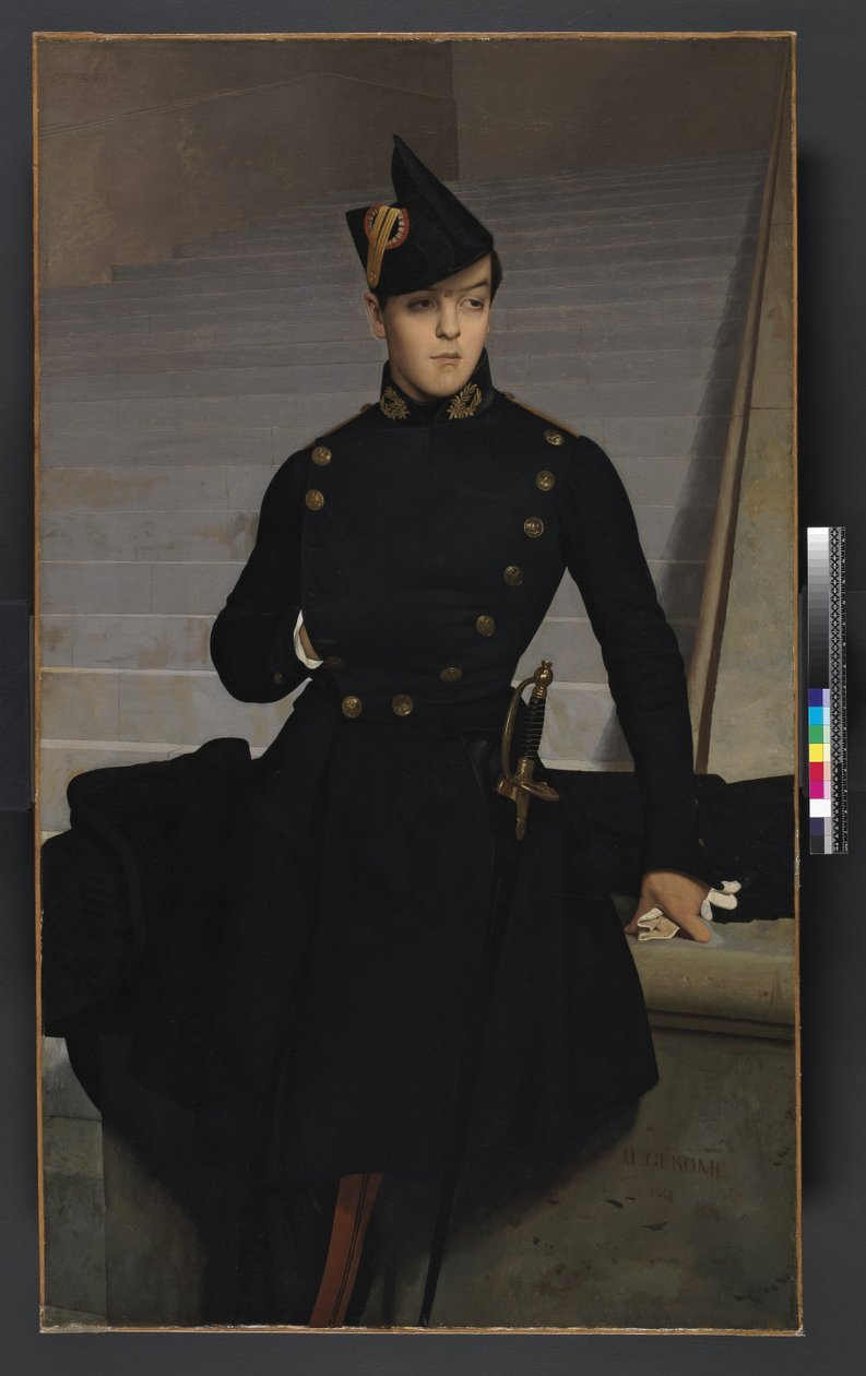 Portræt af Claude-Armand Gérôme, bror til kunstneren, 1948 af Jean Leon Gerome