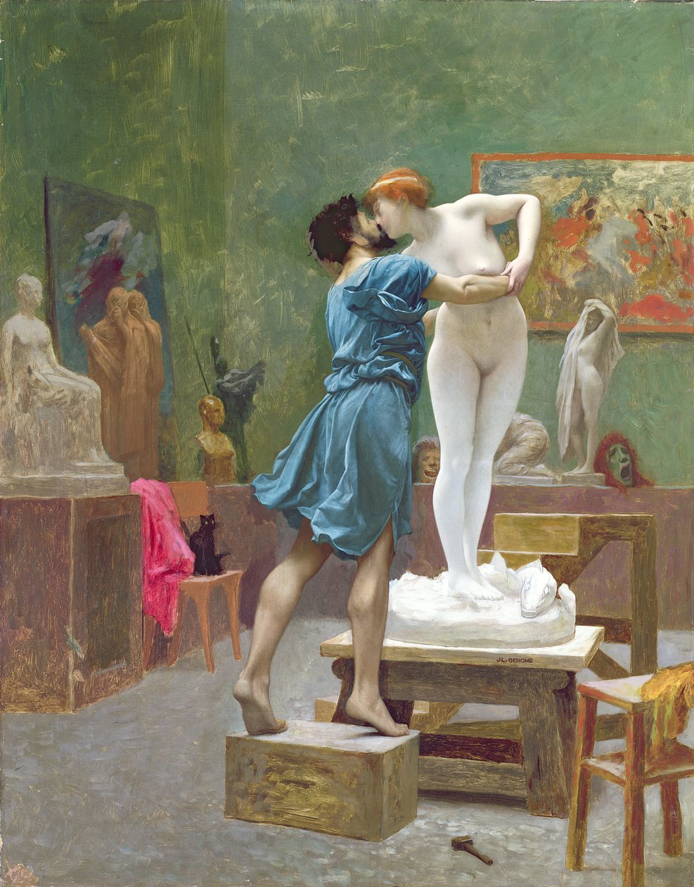 Pygmalion og Galatea af Jean Leon Gerome