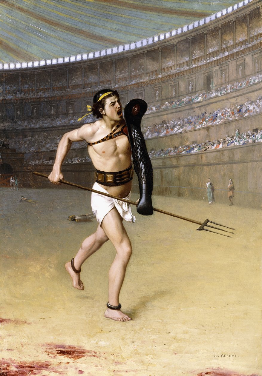 Retarius, af Jean Leon Gerome