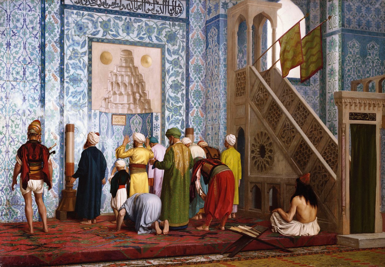 Den Blå Moske, 1878 af Jean Leon Gerome