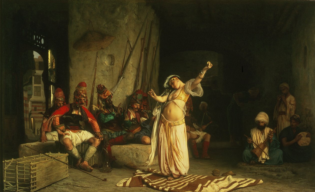 Almeh-dansen, 1863 af Jean Leon Gerome