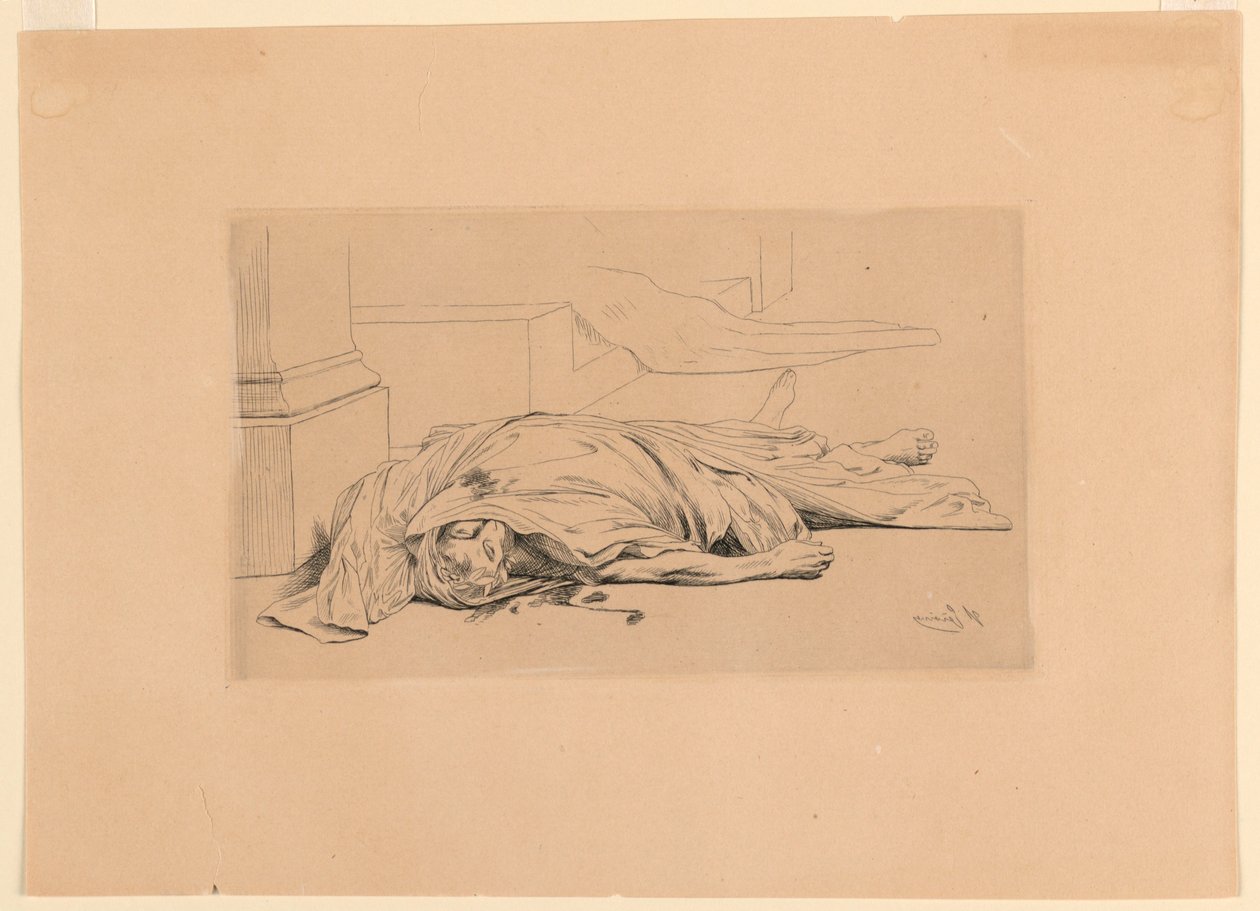 Den døde Cæsar af Jean Leon Gerome