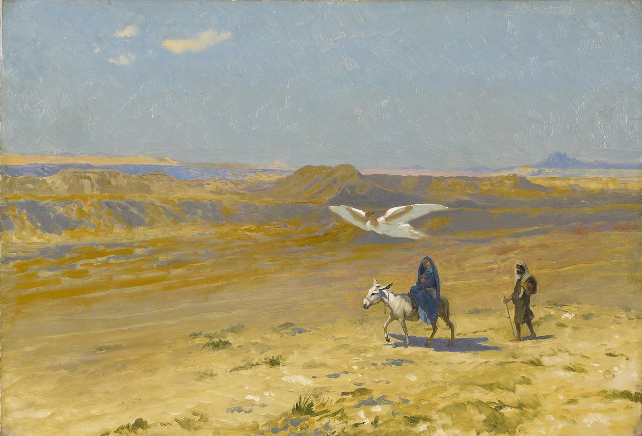 Flugten til Egypten, 1890