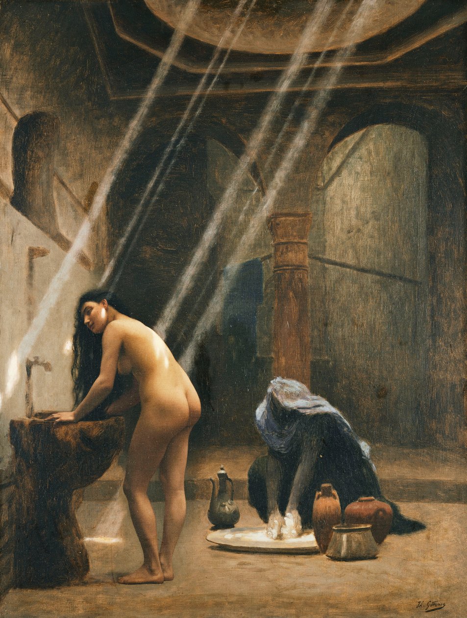 Det mauriske bad af Jean Leon Gerome