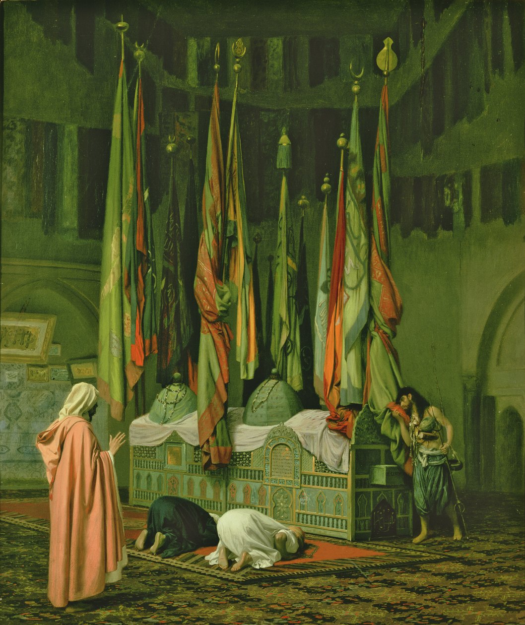 Imam Husseins helligdom af Jean Leon Gerome