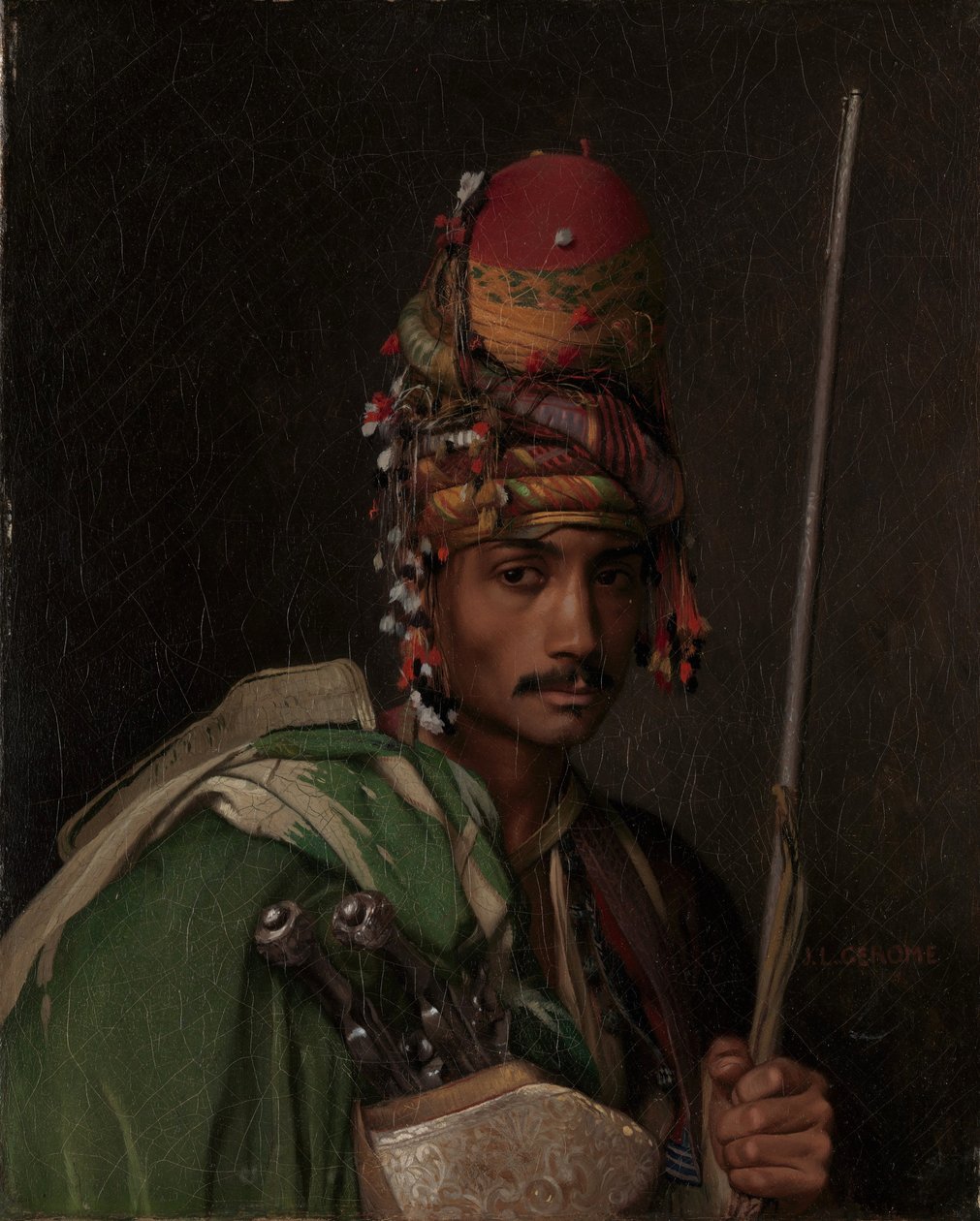 Bashi-Bazouk af Jean Leon Gerome