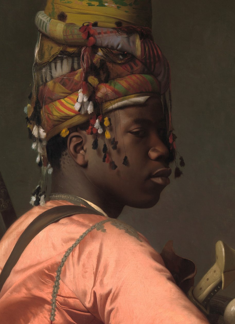 Sort Bashi-Bazouk af Jean Leon Gerome