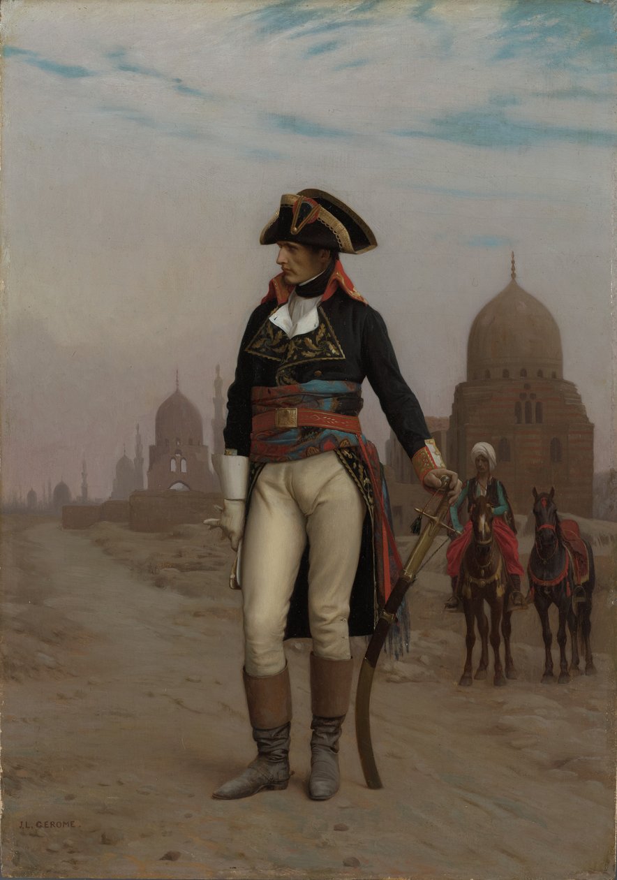Napoleon i Egypten af Jean Leon Gerome